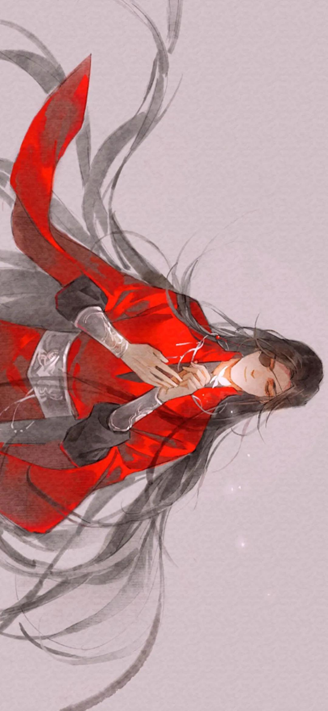 《天官赐福》之花怜壁纸 | 对我来说，风光无限的是你，跌落尘埃的也是你。重点是你，而不是怎样的你