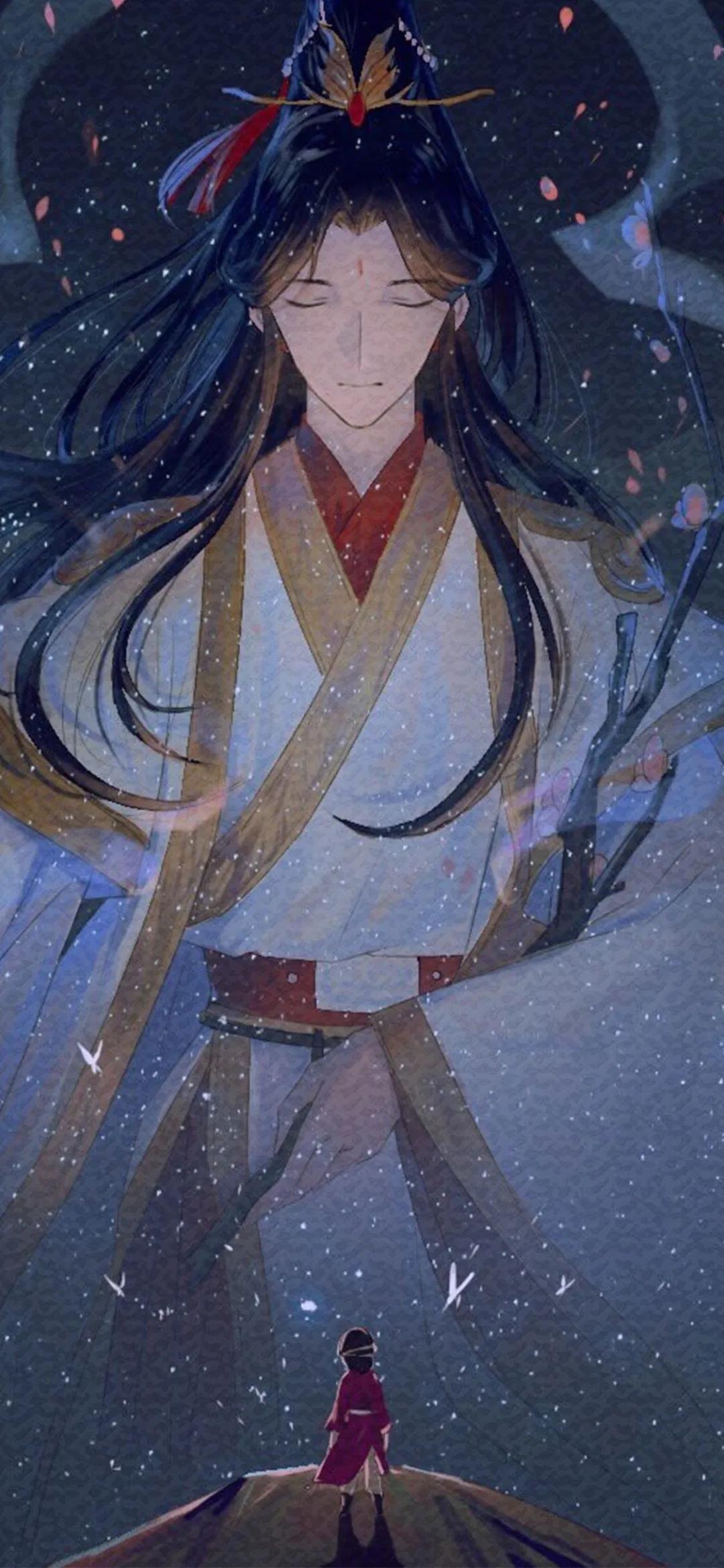 《天官赐福》之花怜壁纸 | 对我来说，风光无限的是你，跌落尘埃的也是你。重点是你，而不是怎样的你