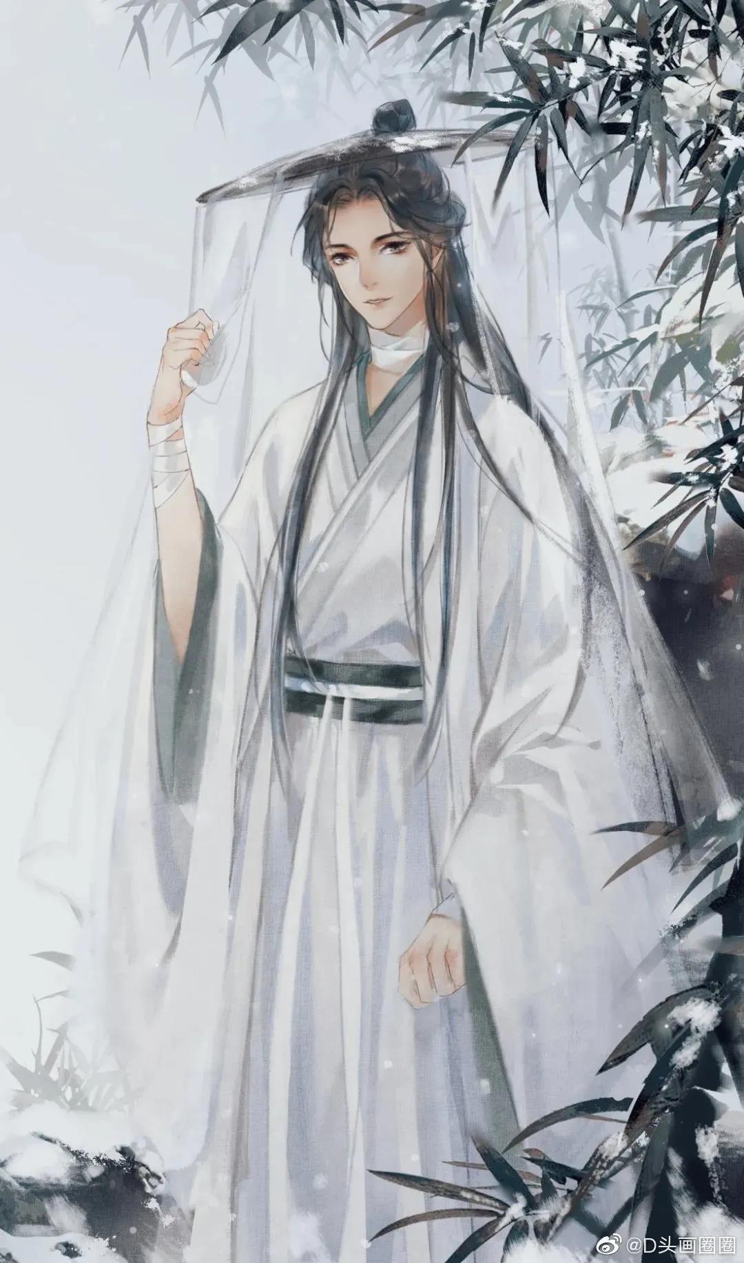 《天官赐福》之花怜壁纸 | 对我来说，风光无限的是你，跌落尘埃的也是你。重点是你，而不是怎样的你