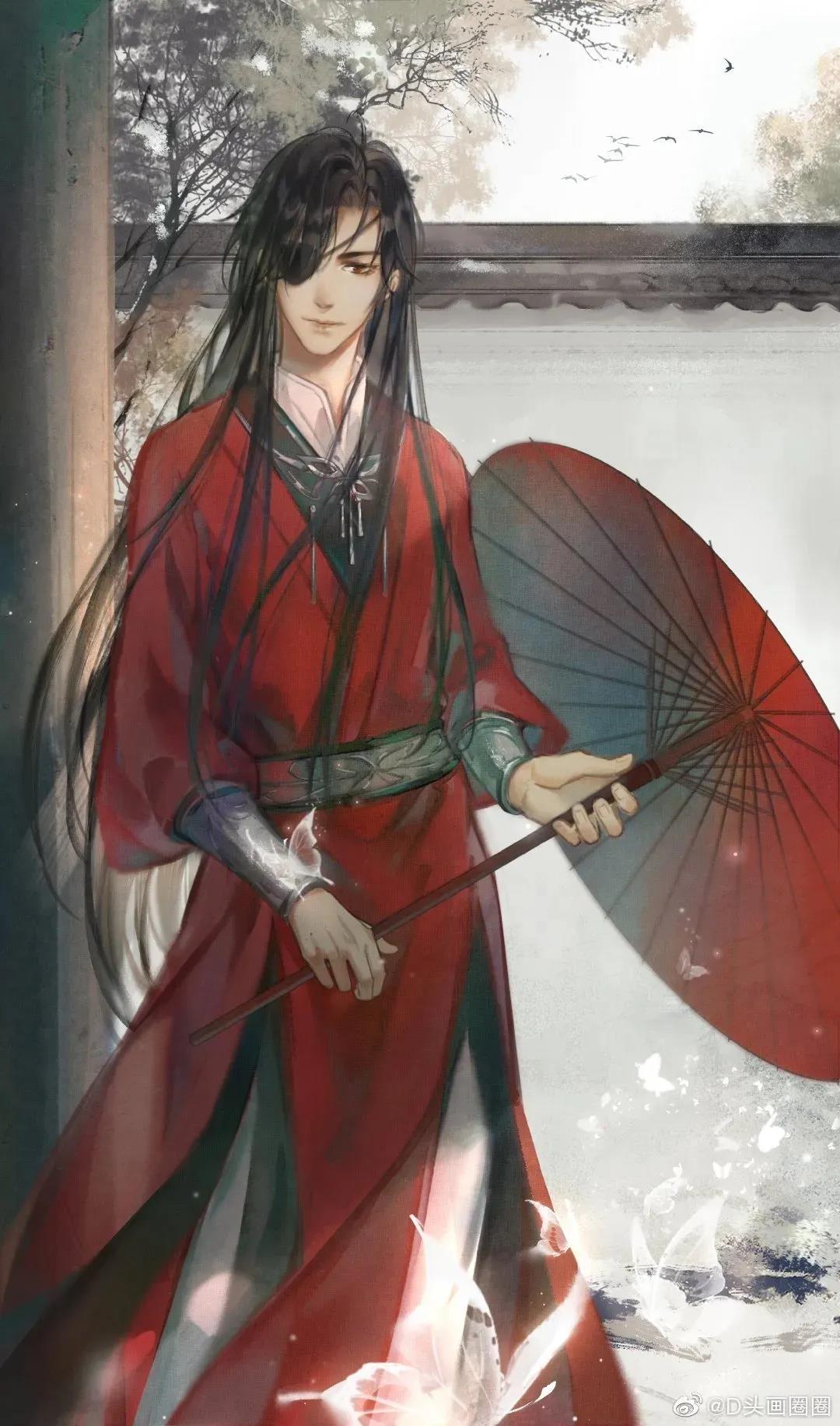 《天官赐福》之花怜壁纸 | 对我来说，风光无限的是你，跌落尘埃的也是你。重点是你，而不是怎样的你