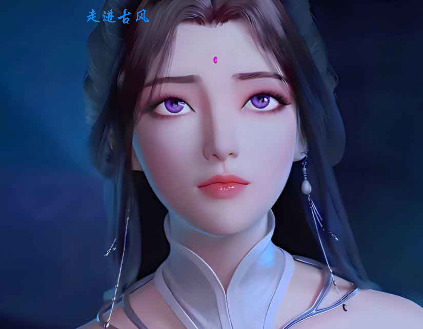 《完美世界》月婵仙子高清电脑壁纸