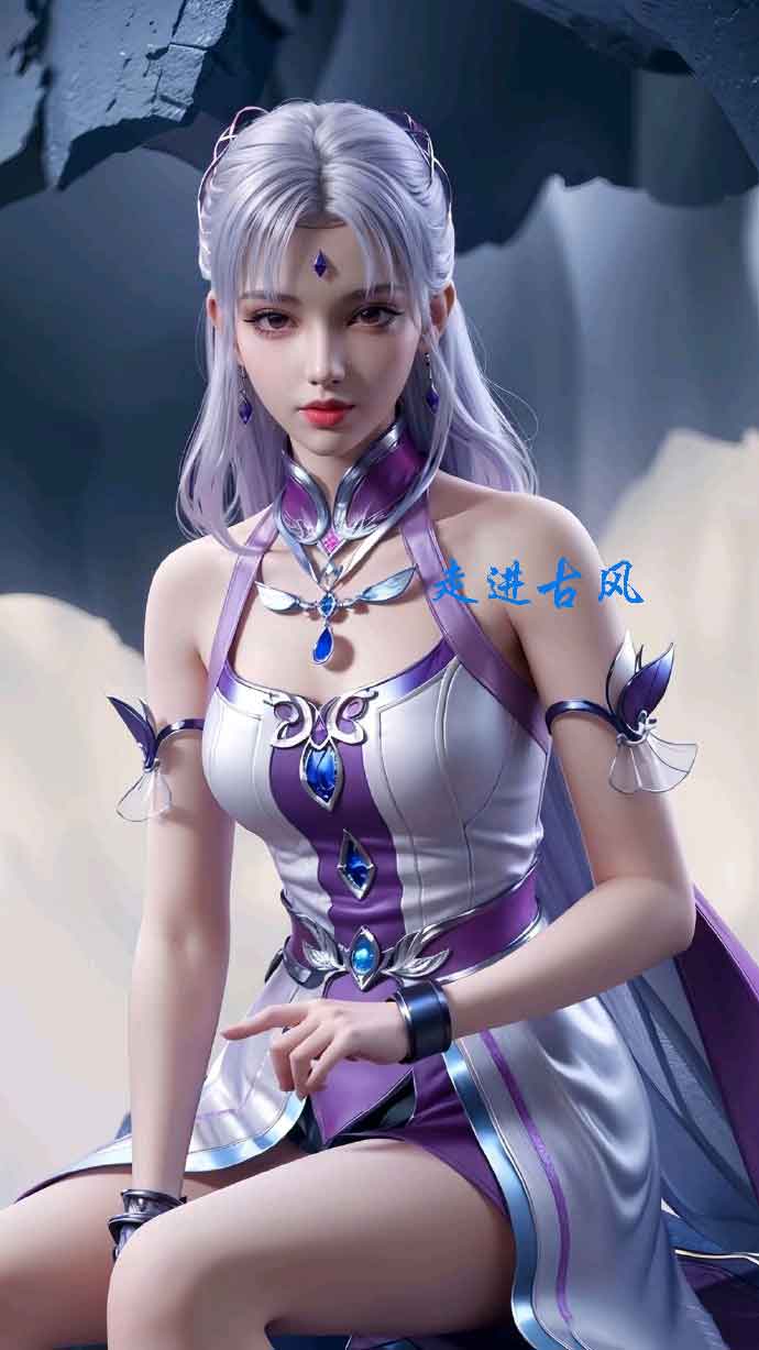 《斗破苍穹》小医仙AI美腿壁纸