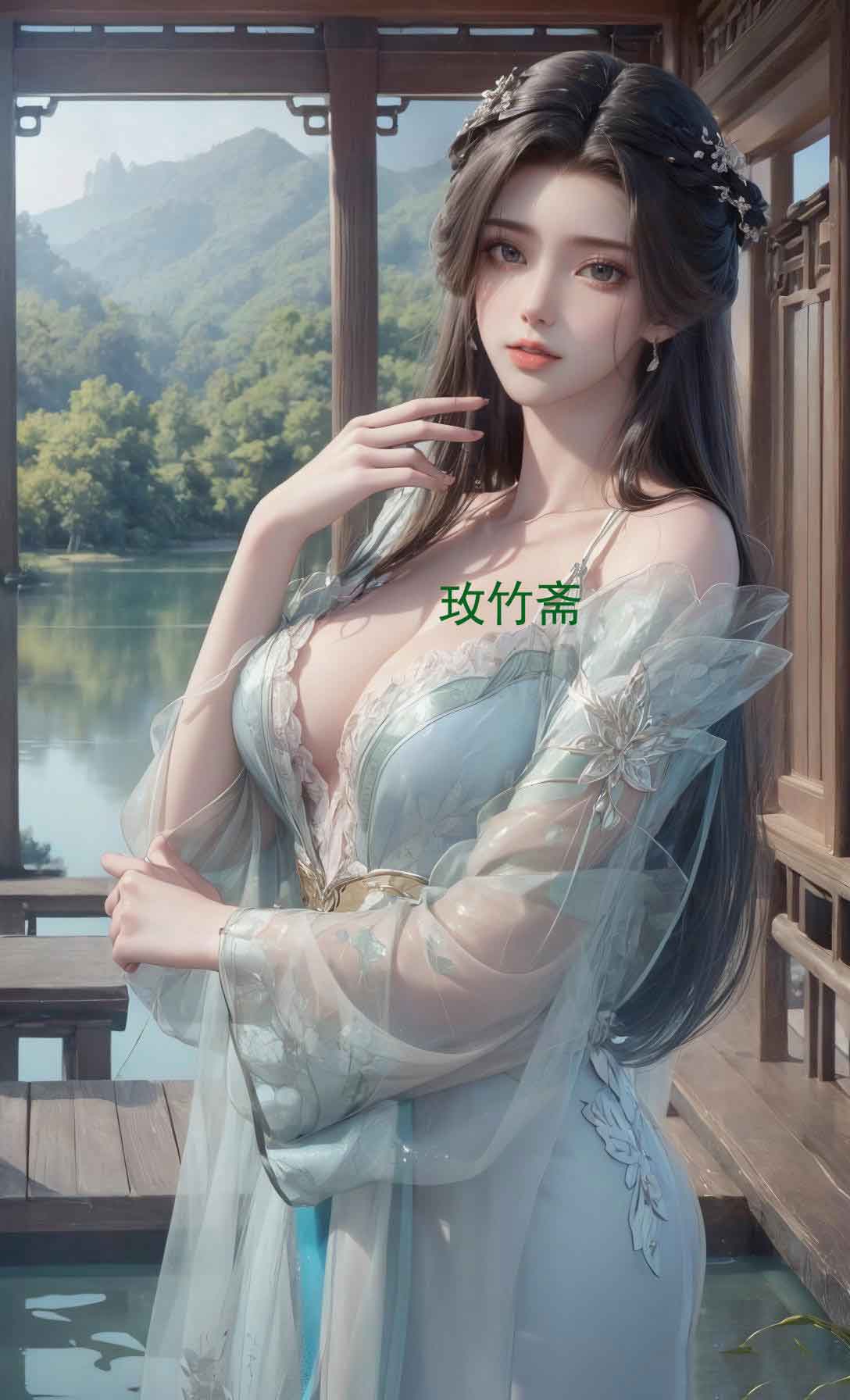 《星辰变》姜立纱裙性感美胸壁纸