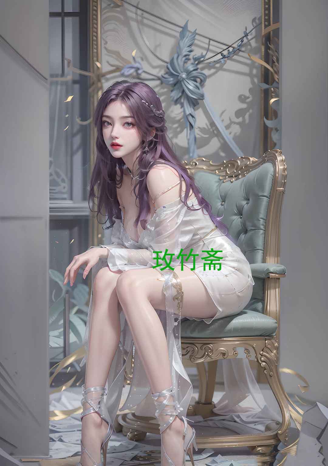 完美世界云曦AI性感美腿壁纸